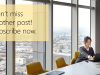 Don’t miss another post! Subscribe now.