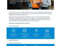 Connect your business with IoT. Get started with Microsoft IoT!