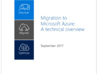 Migration to Microsoft Azure: A technical overview