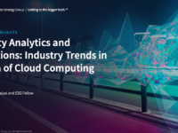 Security Analytics and Operations: Industry Trends in the Era of Cloud Computing