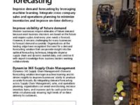 Datasheet — Demand Forecasting