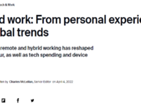 Hybrid work: From personal experience to global trends