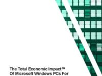 The Total Economic Impact of Microsoft Windows PCs for Business