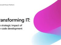 Transforming IT: The strategic impact of low-code development
